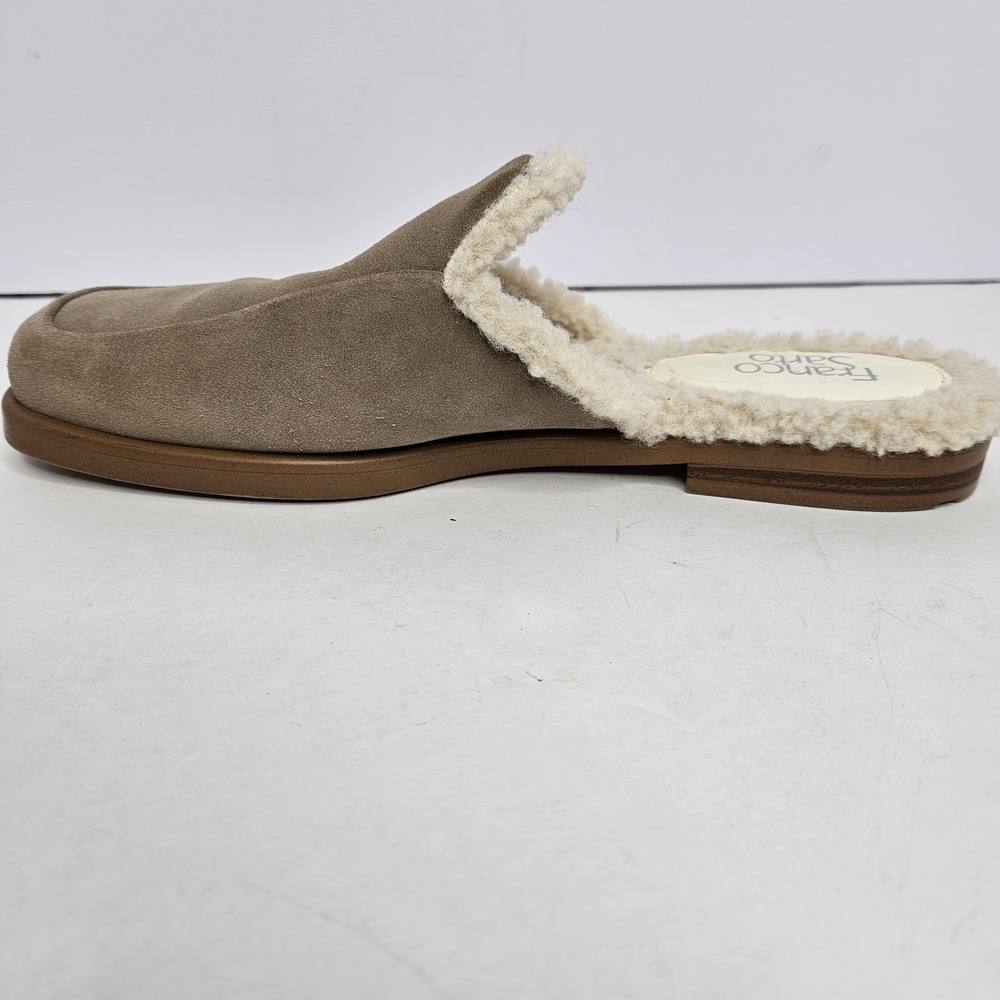 Franco Sarto Mules Fleece Shoes Size 10 M Heel To Toe 11.5" - Picture 10 of 13